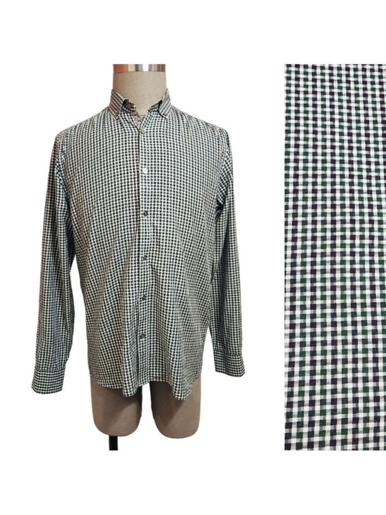 Ted Baker Other - Ted Baker Gingham Cotton Dress Shirt Large